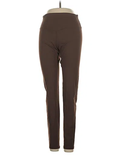 Pre-owned Garage Active Pants In Brown