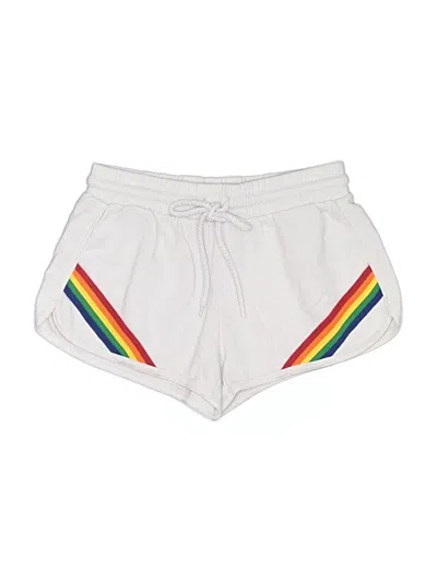 Pre-owned Garage Athletic Shorts In White