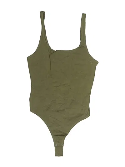 Pre-owned Garage Bodysuit In Green