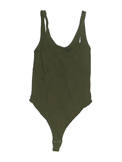 Pre-owned Garage Bodysuit In Green