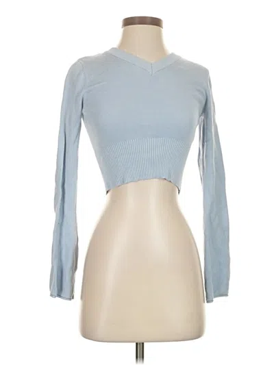 Pre-owned Garage Cardigan Sweater In Blue