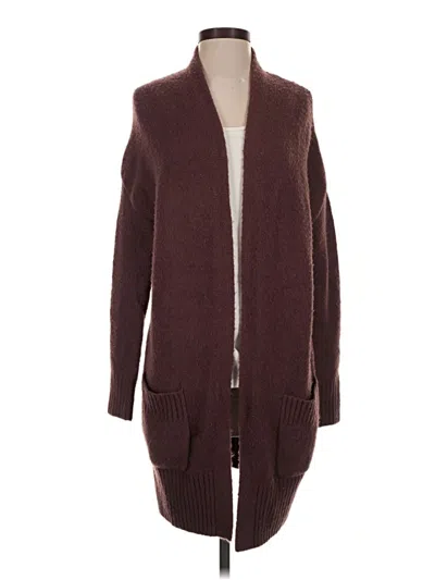 Pre-owned Garage Cardigan Sweater In Brown