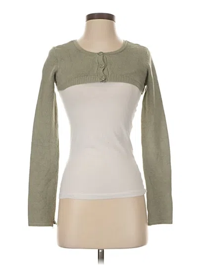 Pre-owned Garage Cardigan Sweater In Green