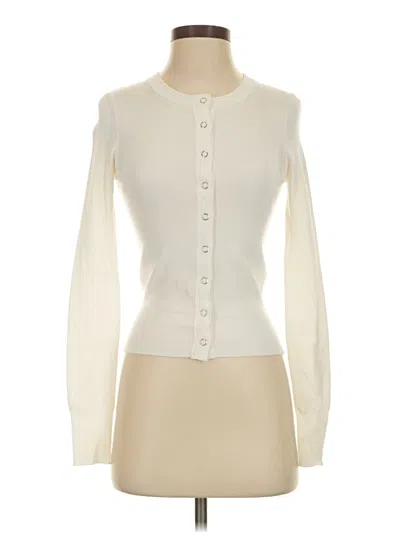 Pre-owned Garage Cardigan Sweater In Ivory