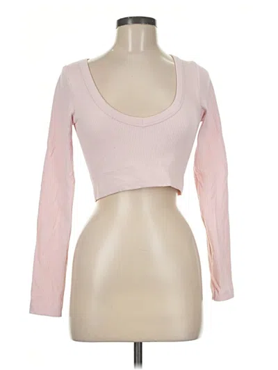 Pre-owned Garage Cardigan Sweater In Pink