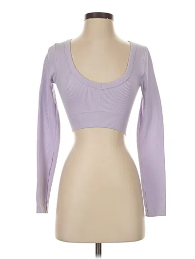 Pre-owned Garage Cardigan Sweater In Purple