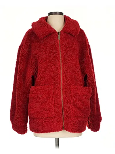 Pre-owned Garage Cardigan Sweater In Red
