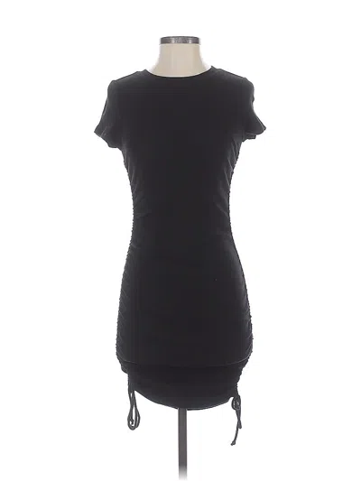 Pre-owned Garage Casual Dress In Black