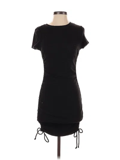 Pre-owned Garage Casual Dress In Black