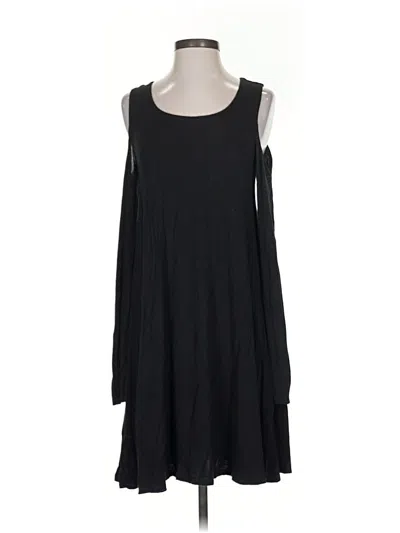 Pre-owned Garage Casual Dress In Black