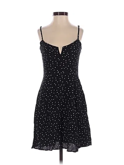 Pre-owned Garage Casual Dress In Black