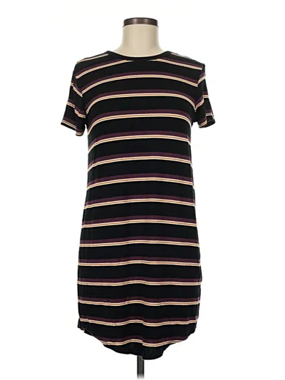 Pre-owned Garage Casual Dress In Black