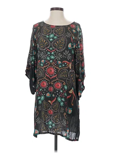 Pre-owned Garage Casual Dress In Black