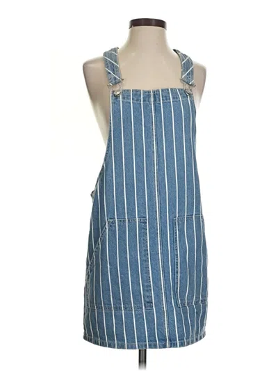 Pre-owned Garage Casual Dress In Blue