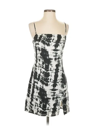 Pre-owned Garage Casual Dress In Gray