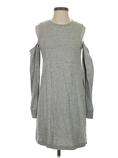 Pre-owned Garage Casual Dress In Gray