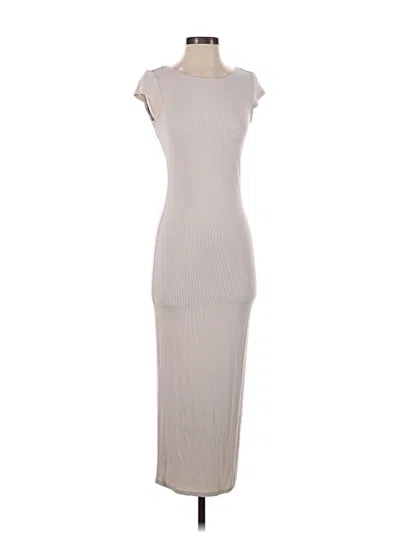 Pre-owned Garage Casual Dress In Gray