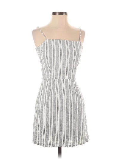Pre-owned Garage Casual Dress In Gray