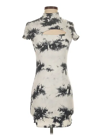 Pre-owned Garage Casual Dress In Gray