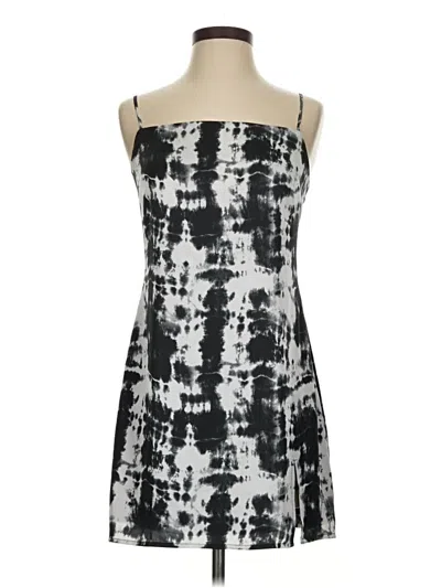 Pre-owned Garage Casual Dress In Gray