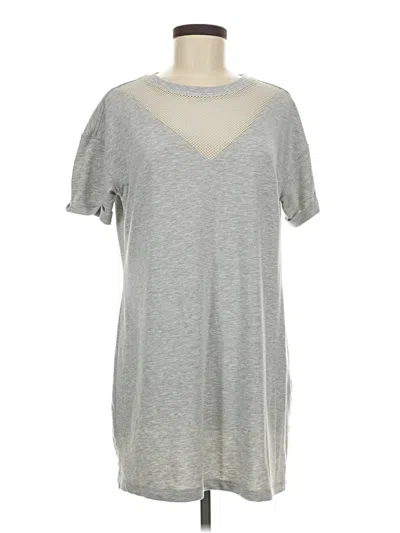 Pre-owned Garage Casual Dress In Gray