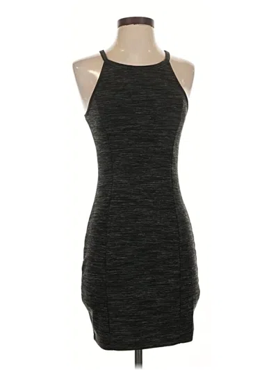 Pre-owned Garage Casual Dress In Gray