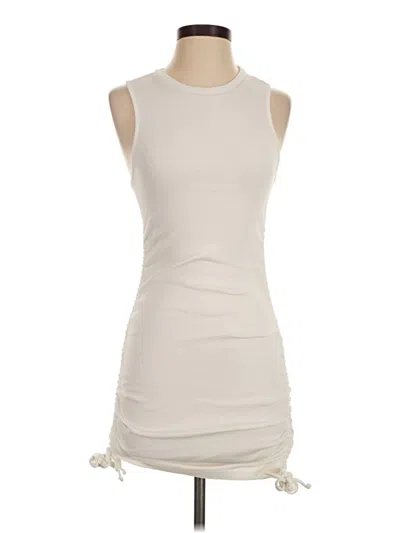 Pre-owned Garage Casual Dress In Ivory