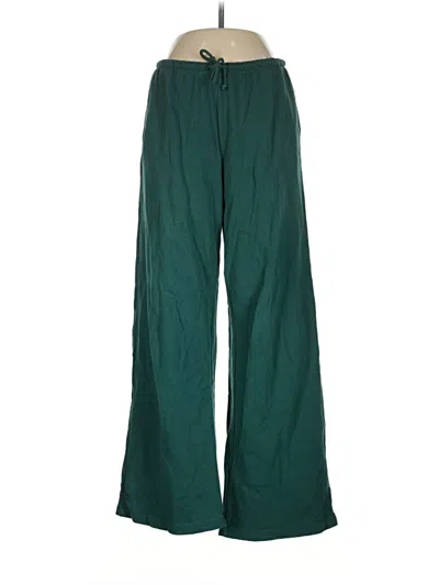 Pre-owned Garage Casual Pants In Green