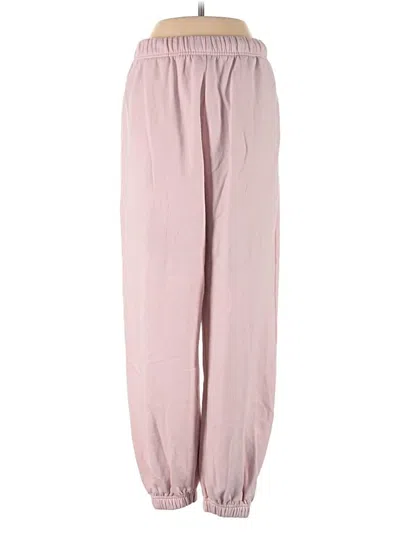 Pre-owned Garage Casual Pants In Pink