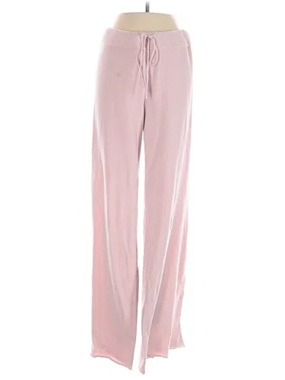 Pre-owned Garage Casual Pants In Pink