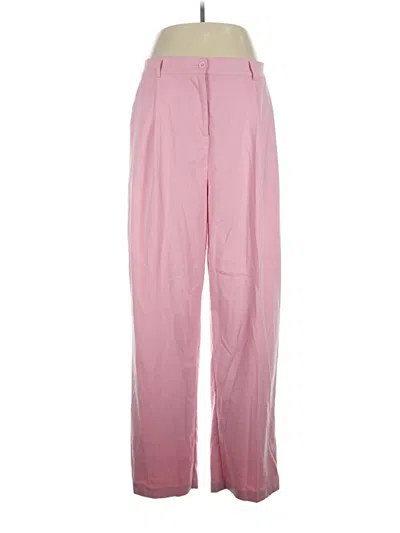 Pre-owned Garage Casual Pants In Pink