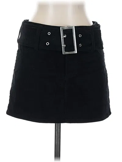 Pre-owned Garage Casual Skirt In Black