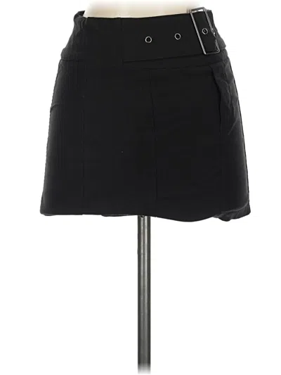 Pre-owned Garage Casual Skirt In Black