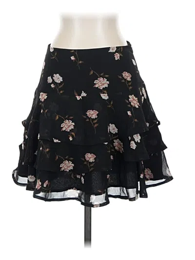 Pre-owned Garage Casual Skirt In Black