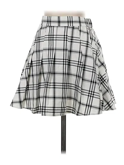 Pre-owned Garage Casual Skirt In Gray