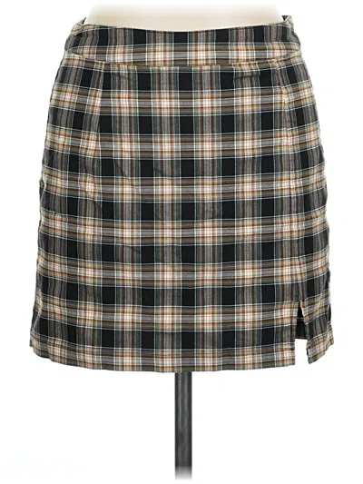 Pre-owned Garage Casual Skirt In Gray