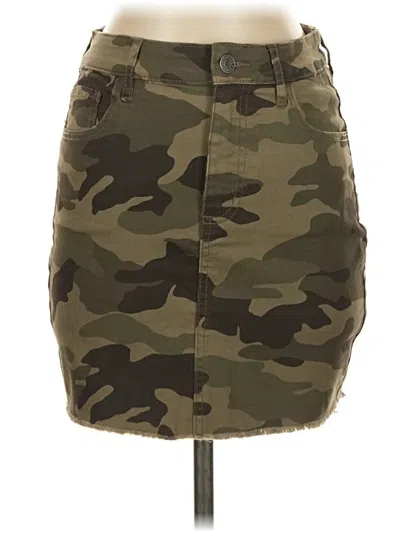 Pre-owned Garage Casual Skirt In Green