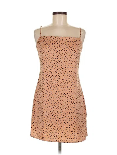 Pre-owned Garage Cocktail Dress In Brown