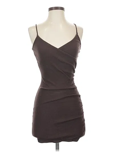 Pre-owned Garage Cocktail Dress In Brown