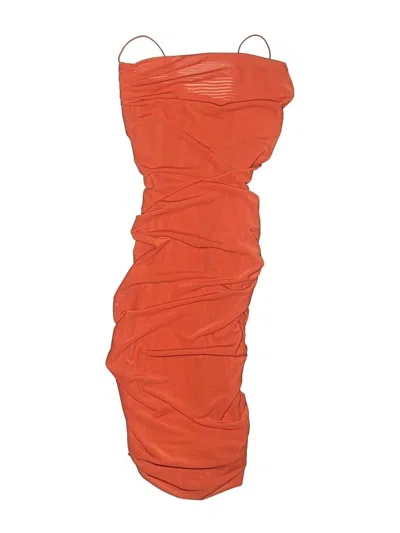 Pre-owned Garage Cocktail Dress In Orange