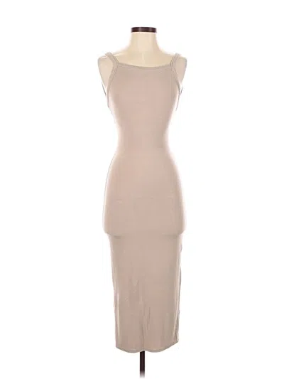 Pre-owned Garage Cocktail Dress In Tan