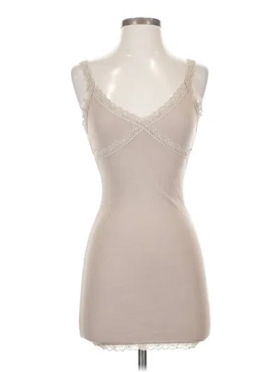 Pre-owned Garage Cocktail Dress In Tan