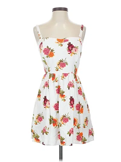 Pre-owned Garage Cocktail Dress In White
