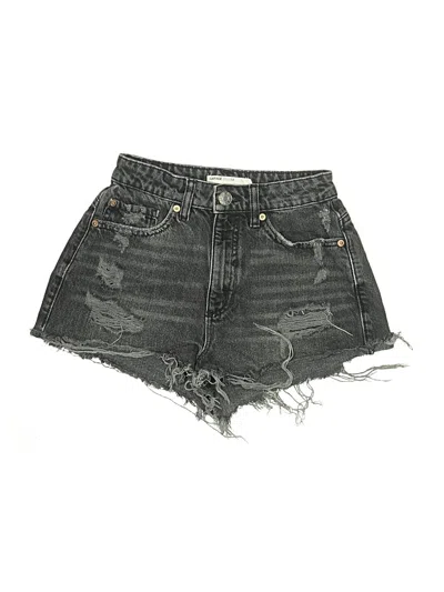 Pre-owned Garage Denim Shorts In Black
