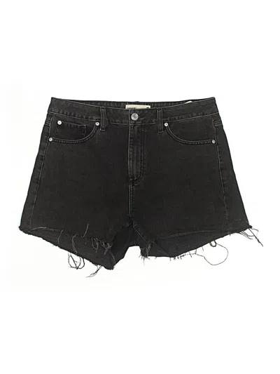 Pre-owned Garage Denim Shorts In Black