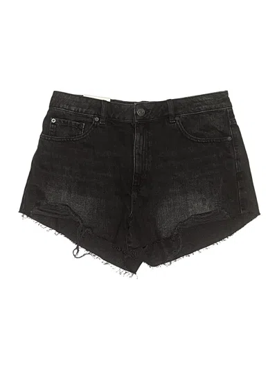 Garage Denim Shorts In Black