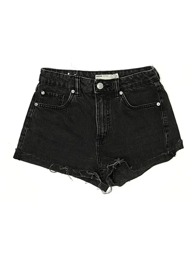 Pre-owned Garage Denim Shorts In Black