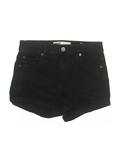 Pre-owned Garage Denim Shorts In Black