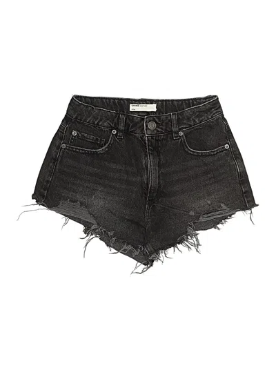 Pre-owned Garage Denim Shorts In Black