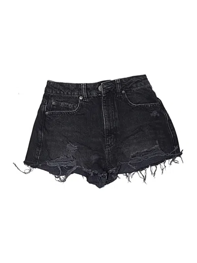 Pre-owned Garage Denim Shorts In Black